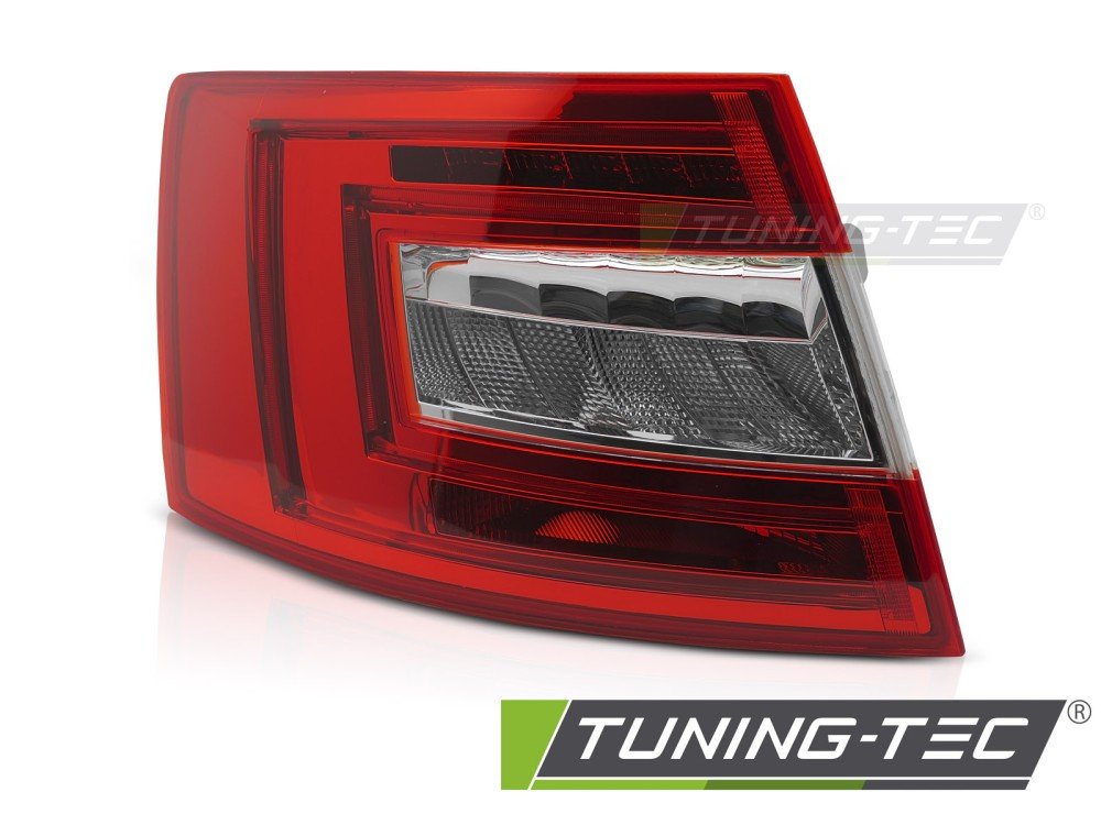 Stop Stanga LED RED WHITE TYC pentru SKODA OCTAVIA III 12-16 Liftback - RSK03L