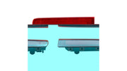 Stop frana suplimentar (al 3-lea stop) rosu Volkswagen Transporter T5 - AM-VARWW0012