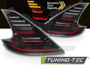 Stopuri FULL LED NEGRU pentru NISSAN 370Z 09-20 - LDNI12