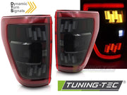 Stopuri FULL LED Rosu SEQ pentru FORD F150 MK14 20-23 - LDFOA4