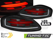 Stopuri LED BAR BLACK-RED SEQ pentru PORSCHE BOXSTER 986 96-04 - LDPO42