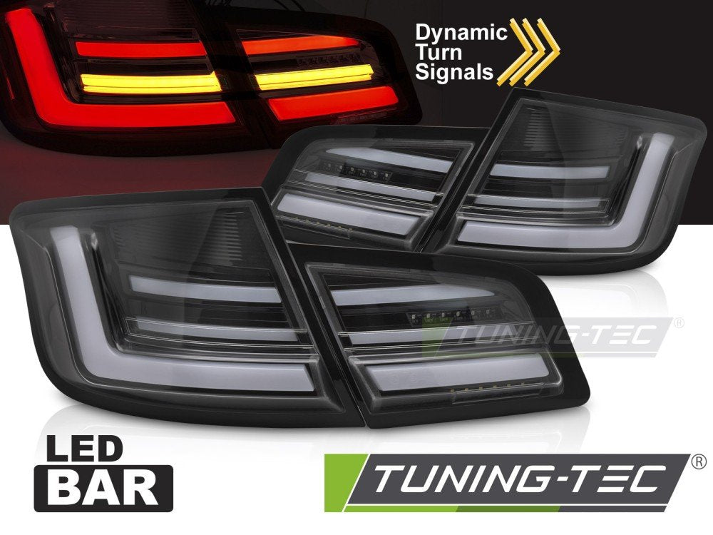 Stopuri LED BAR BLACK SEQ pentru BMW F10 10-13 - LDBMP1