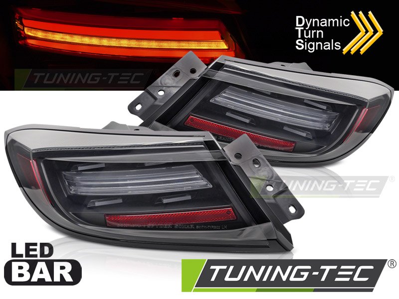 Stopuri LED BAR BLACK SEQ pentru TOYOTA GR86 21- - LDTO41