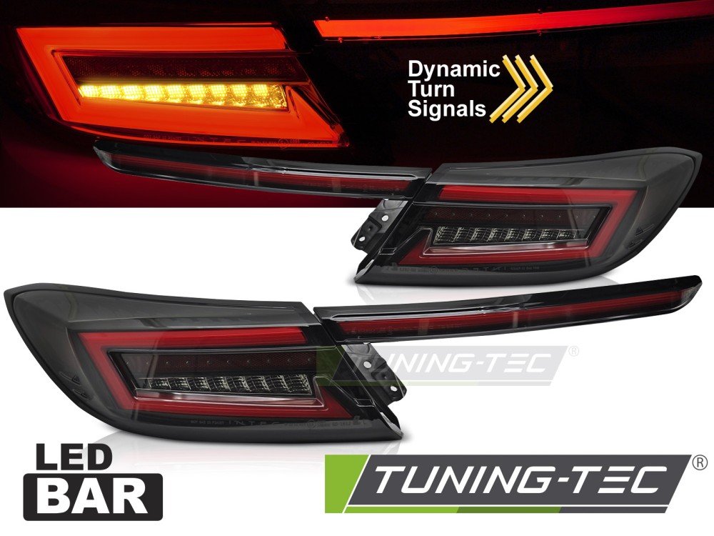 Stopuri LED BAR BLACK SMOKE SEQ pentru TOYOTA GR86 21- - LDTO46