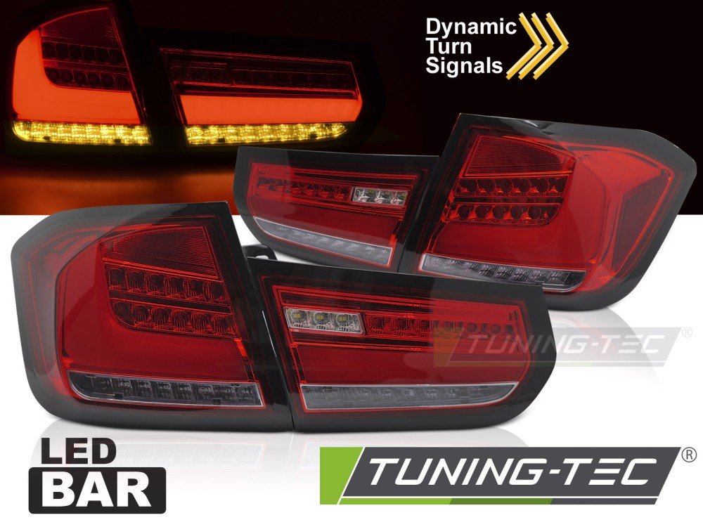 Stopuri LED BAR RED SEQ pentru BMW F30 11-15 - LDBMJ5