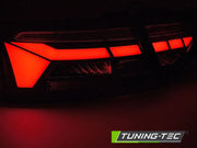 Stopuri LED BAR RED SMOKE SEQ pentru AUDI A5 11-16 - LDAUJ4
