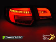 Stopuri LED BAR RED SMOKE pentru AUDI A3 8P 5D 03-08 - LDAUH8
