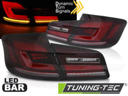 Stopuri LED BAR RED SMOKE pentru BMW F10 10-16 - LDBMJ2