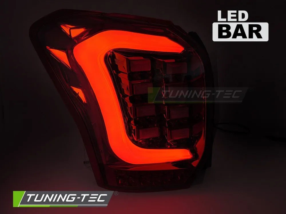Stopuri LED BAR RED SMOKE pentru SUBARU FORESTER IV 13-18 - LDSU02