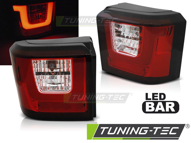 Stopuri LED BAR RED WHITE Tuning-Tec pentru VW T4 90-03.03 - LDVWM0