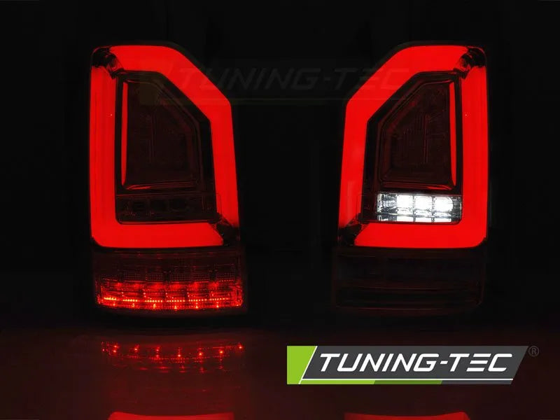 Stopuri LED BAR RED WHITE Tuning-Tec pentru VW T6 15-19 - LDVWJ2
