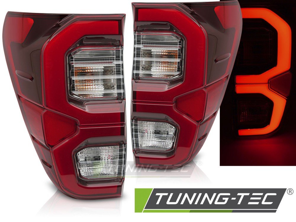 Stopuri LED BAR RED pentru TOYOTA HILUX 16-20 - LDTO48