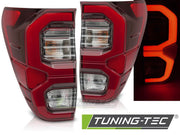 Stopuri LED BAR RED pentru TOYOTA HILUX 16-20 - LDTO48