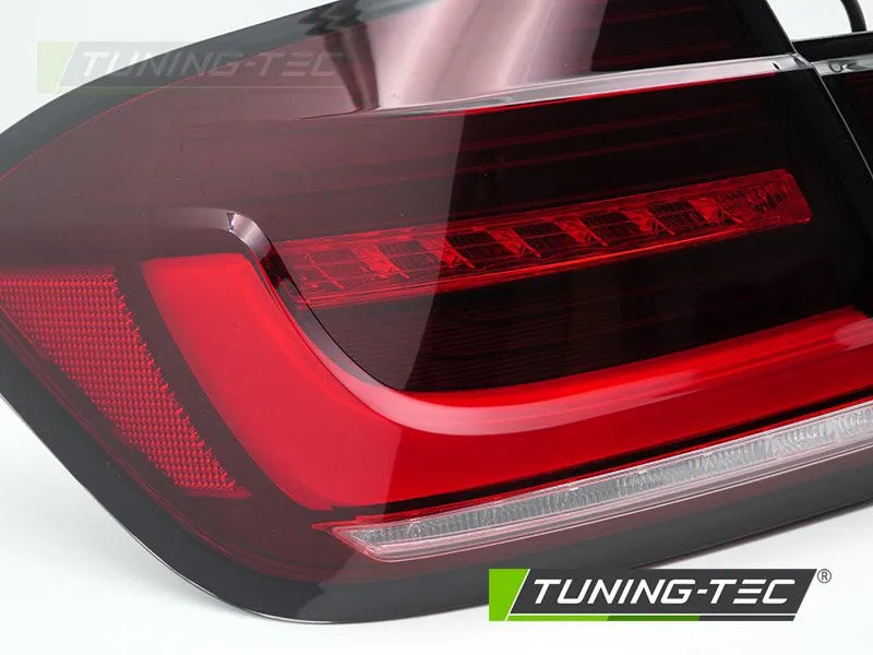 Stopuri LED BAR SEQ RED WHITE pentru BMW F30 11-18 - LDBMJ8