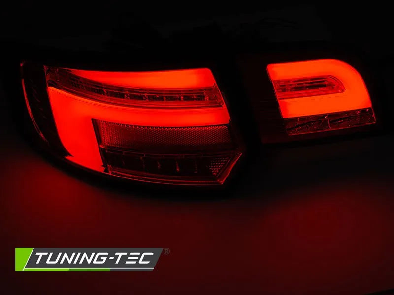 Stopuri LED BAR SMOKE SEQ pentru AUDI A3 8P 5D 03-08 - LDAUI1