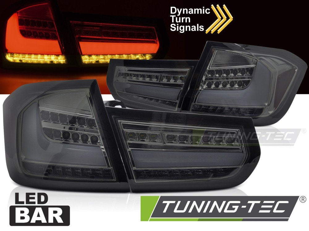 Stopuri LED BAR SMOKE SEQ pentru BMW F30 11-15 - LDBMJ7