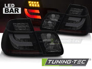 Stopuri LED BLACK SMOKE pentru BMW E46 01-05 SEDAN - LDBMO3