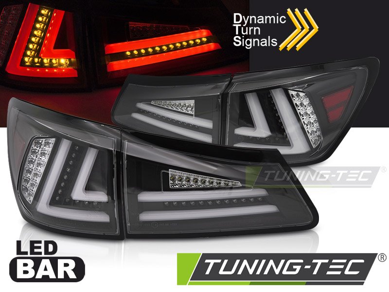 Stopuri LED BLACK SQL pentru LEXUS IS II 06-13 - LDLE10