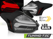 Stopuri LED BLACK Tuning-Tec pentru FORD FOCUS 3 15-18 HATCHBACK - LDFO67
