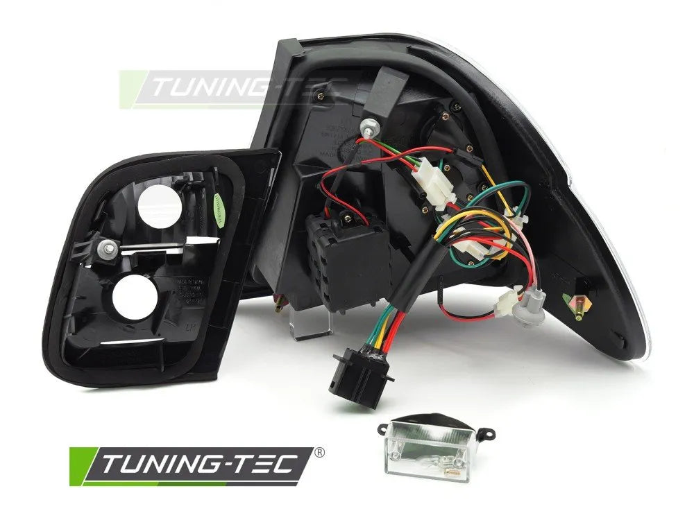 Stopuri LED BLACK pentru BMW E46 01-05 SEDAN - LDBMO2