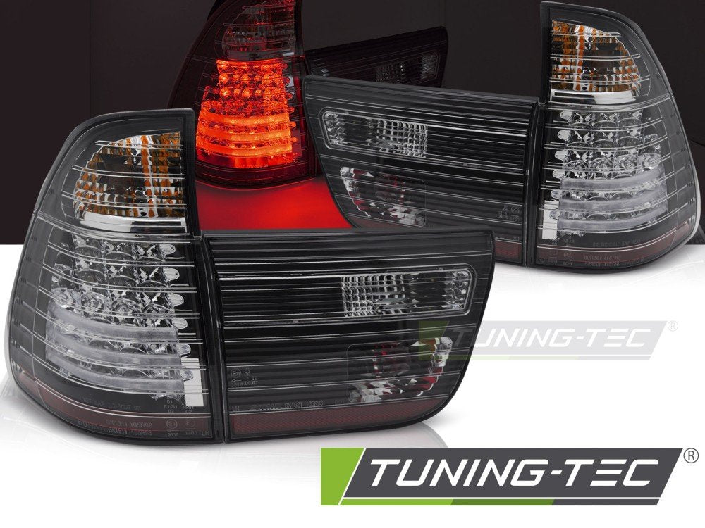 Stopuri LED NEGRU pentru BMW X5 E53 09.99-10.03 - LDBMN5