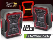 Stopuri LED NEGRU pentru CHRYSLER / JEEP WRANGLER JK 07-18 - LDCH41