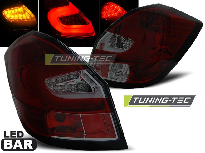 Stopuri LED Negru pentru Skoda Fabia II 07-06.14 KOMBI, Tuning-Tec - LDSK07