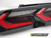 Stopuri LED RED BLACK pentru CHEVROLET CAMARO 19-23 - LDCT09