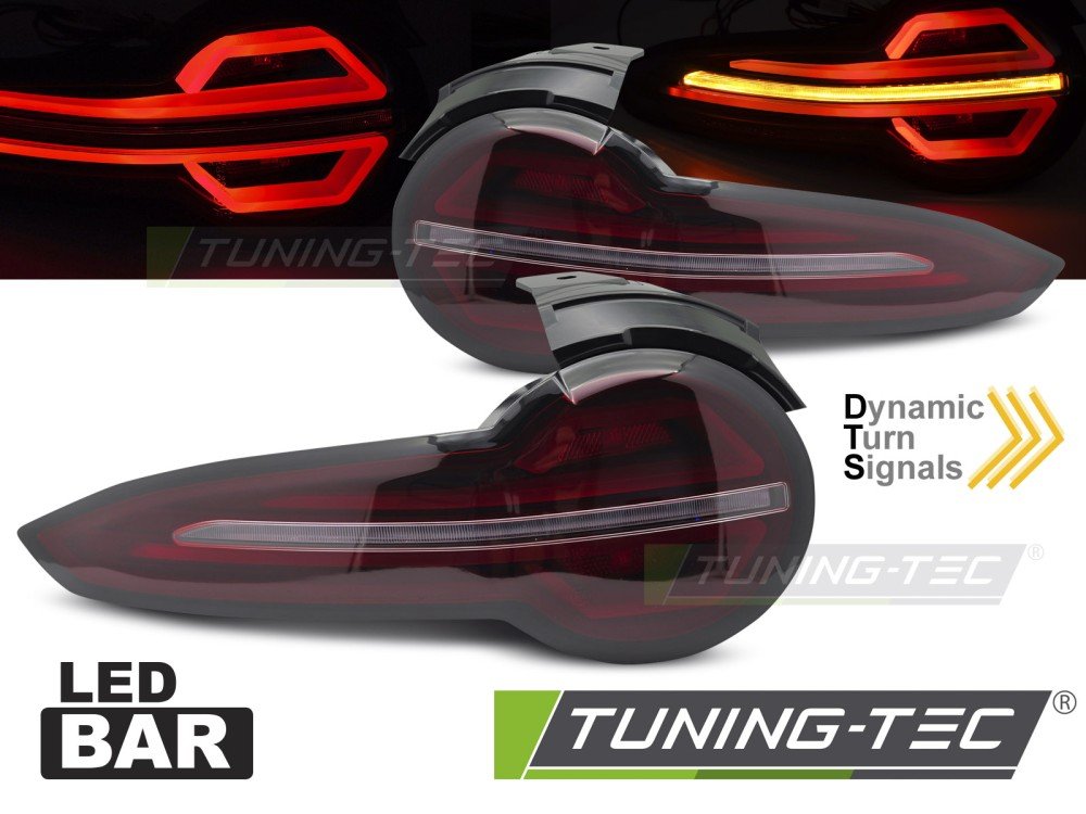 Stopuri LED RED SMOKE SEQ pentru MAZDA MX5 ND 15-23 - LDMA05