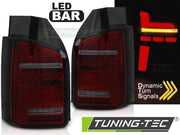 Stopuri LED RED SMOKE SEQ pentru VW T6 15-19 - LDVWP2