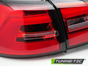 Stopuri LED RED WHITE SEQ pentru VW GOLF 7 17-19 SW - LDVWT1