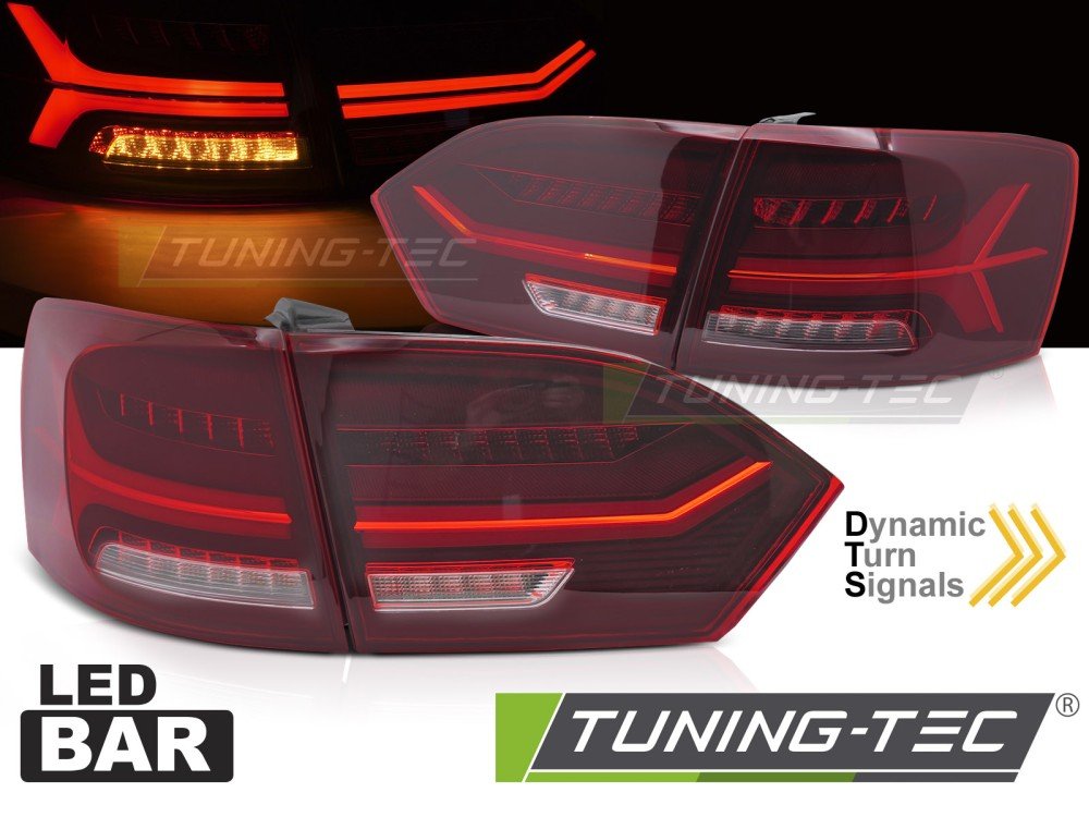 Stopuri LED RED WHITE pentru VW JETTA VI 11-14 - LDVWV8