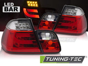Stopuri LED ROSU ALB pentru BMW E46 01-05 SEDAN - LDBMO4