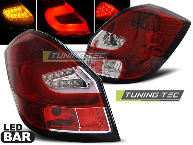Stopuri LED Rosu pentru Skoda Fabia II 07-06.14 KOMBI, Tuning-Tec - LDSK06