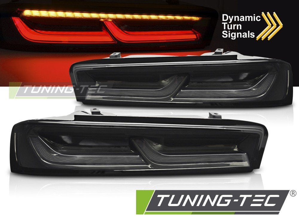 Stopuri LED SMOKE BLACK pentru CHEVROLET CAMARO 16-18 - LDCT06