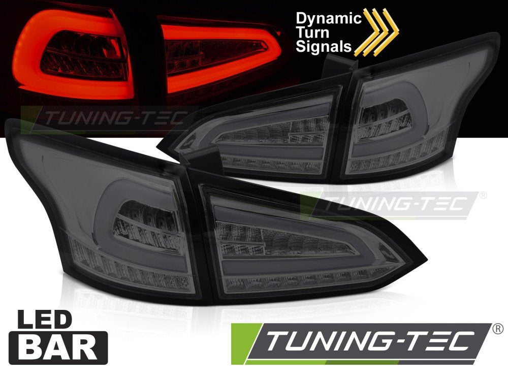 Stopuri LED SMOKE SEQ pentru FORD FOCUS MK 3 SW 11-18 - LDFO83
