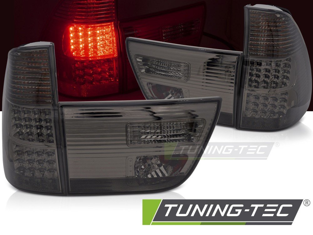 Stopuri LED SMOKE pentru BMW X5 E53 09.99-10.03 - LDBMN0