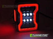 Stopuri LED SMOKE pentru CHRYSLER / JEEP WRANGLER JK 07-18 - LDCH42