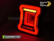 Stopuri LED SMOKE pentru CHRYSLER JEEP WRANGLER JL 18-23 - LDCH35