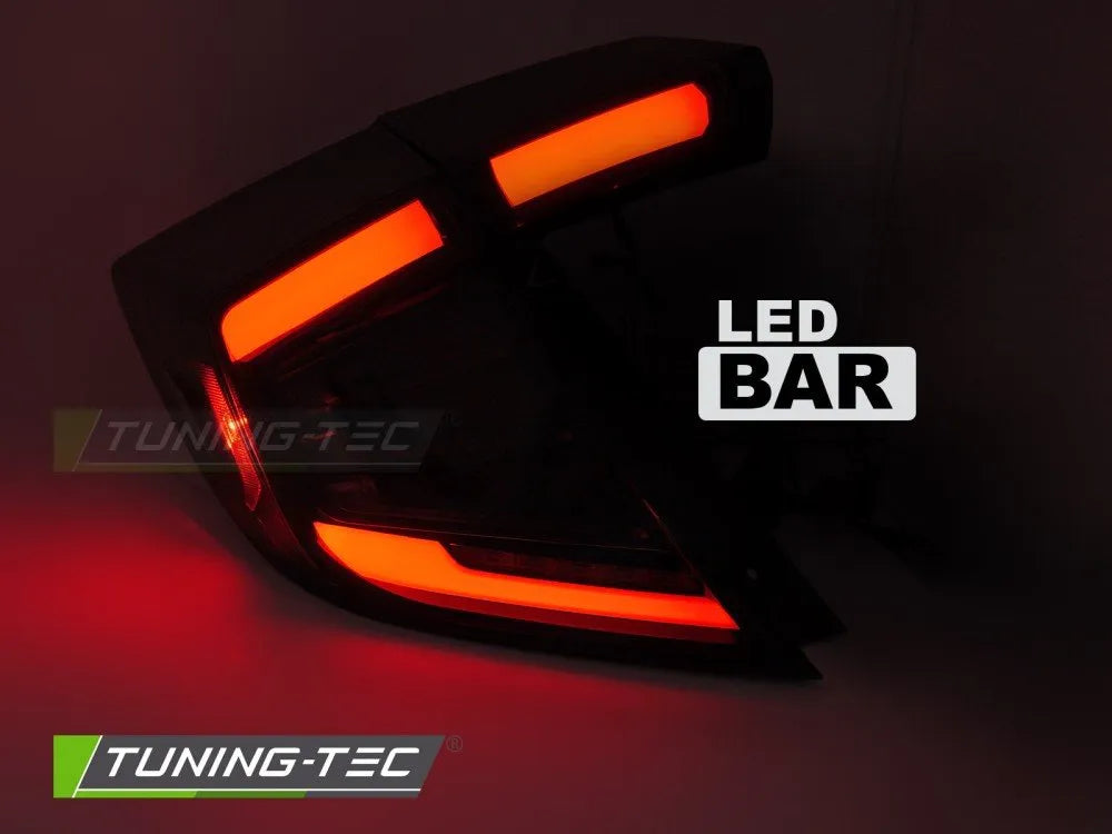Stopuri LED SMOKE pentru HONDA CIVIC X 16-21 HATCHBACK - LDHO12