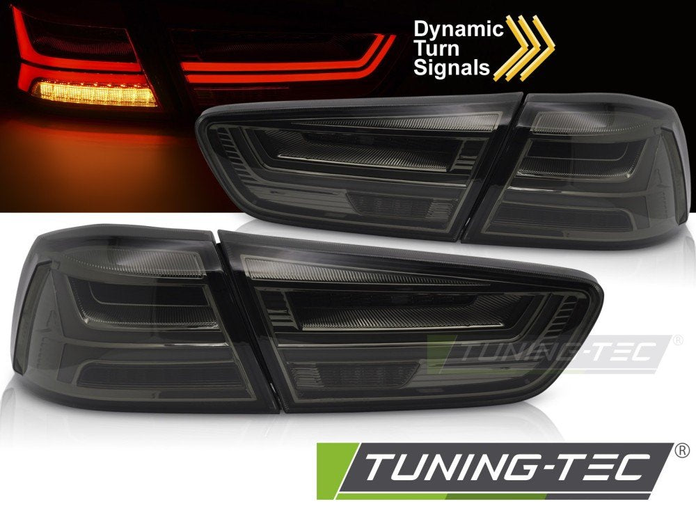 Stopuri LED SMOKE pentru MITSUBISHI LANCER 8 08-16 / EVO X 07-16 - LDMI12