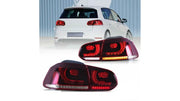 Stopuri LED dinamice spate rosii Volkswagen Golf VI - AM-TLIWW0009