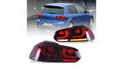Stopuri LED dinamice spate rosii Volkswagen Golf VI - AM-TLIWW0010