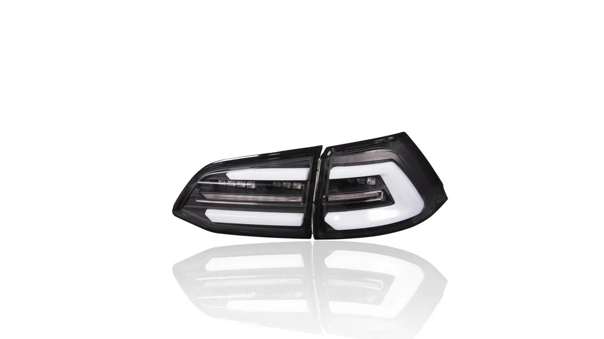 Stopuri LED spate Volkswagen Golf 7 Variant, Full LED, rosu/fumuriu - AM-TLIWW0025