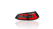 Stopuri LED spate Volkswagen Golf 7 Variant, Full LED, rosu/fumuriu - AM-TLIWW0025