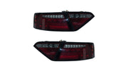 Stopuri LED spate rosii fumurii pentru Audi A5 8T - AM-TLIAU0004