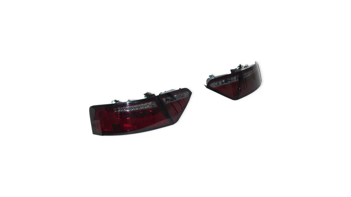Stopuri LED spate rosii fumurii pentru Audi A5 8T - AM-TLIAU0004