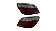 Stopuri LED spate rosii fumurii pentru BMW Seria 5 E60 - AM-TLIBM0028