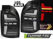 Stopuri OEM LED SEQ NEGRU pentru VW T6, T6.1 15-24 - LDVWR4