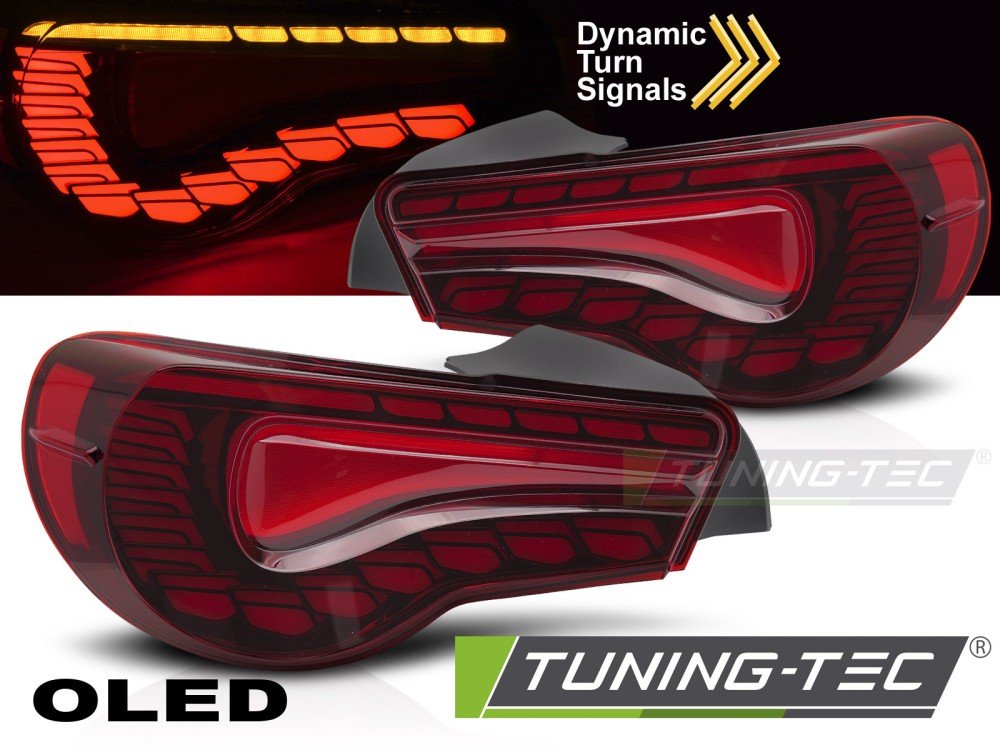 Stopuri OLED RED pentru TOYOTA GT86 12-21 - LDTO49